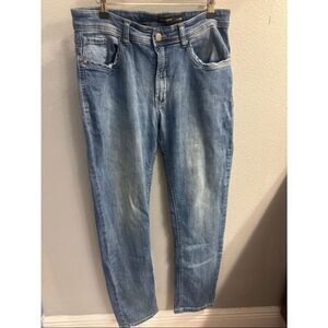 Marfinno Light blue washed denim